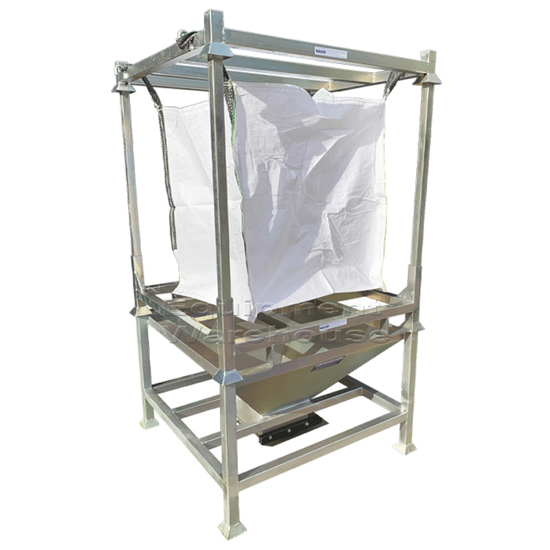Bulk Bag Filling Hopper with Slide Valve | Equipment Warehouse Pty Ltd