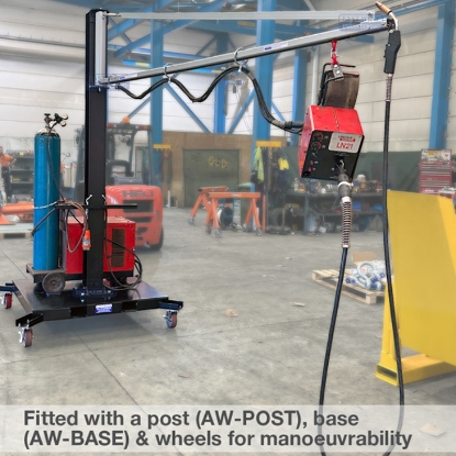 Picture of Welding Boom Wheel Kit - 4 Swivel with Brakes