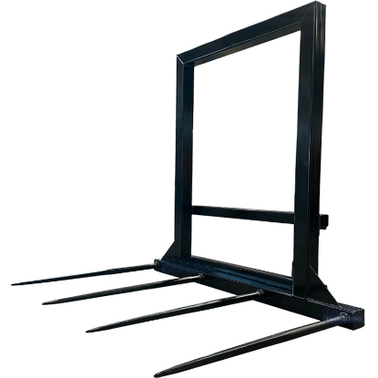 Picture of Bale Spear Attachment with 3 Point Linkage